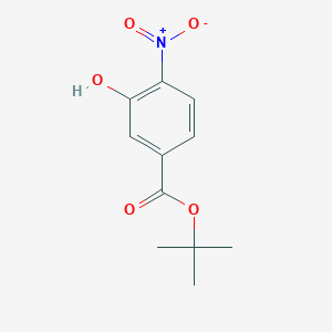 B053186 tert-Butyl 3-hydroxy-4-nitrobenzoate CAS No. 123330-86-9