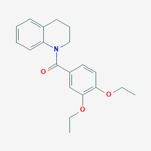 (3,4-diethoxyphenyl)(3,4-dihydroquinolin-1(2H)-yl)methanone