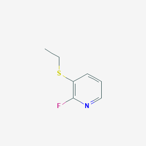 B053192 3-(Ethylthio)-2-fluoropyridine CAS No. 117670-97-0