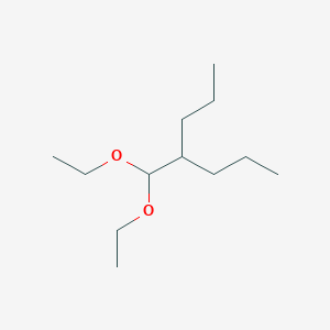 molecular formula C12H26O2 B053213 2-Propylpentanal diethyl acetal CAS No. 124345-17-1