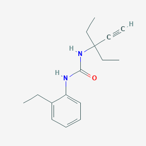 N-(1,1-diethyl-2-propyn-1-yl)-N'-(2-ethylphenyl)urea