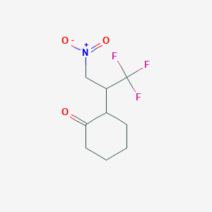 2-(1-Trifluoromethyl-2-nitroethyl)cyclohexanone