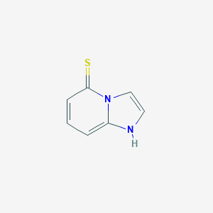 molecular formula C7H6N2S B053219 Imidazo[1,2-a]pyridine-5-thiol CAS No. 112266-60-1