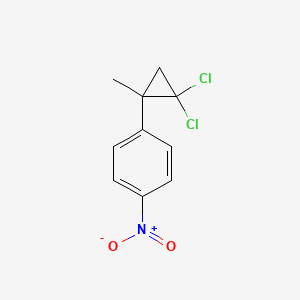 1-(2,2-dichloro-1-methylcyclopropyl)-4-nitrobenzene