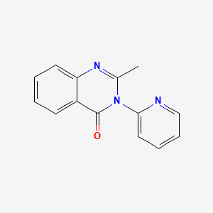 2-methyl-3-(2-pyridinyl)-4(3H)-quinazolinone