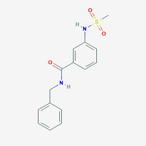 N-benzyl-3-[(methylsulfonyl)amino]benzamide