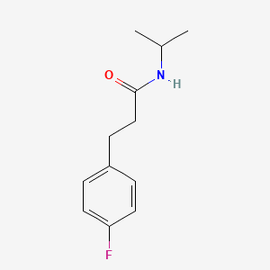 3-(4-fluorophenyl)-N-isopropylpropanamide