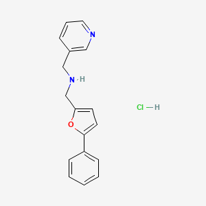 [(5-phenyl-2-furyl)methyl](3-pyridinylmethyl)amine hydrochloride