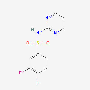 3,4-DIFLUORO-N~1~-(2-PYRIMIDINYL)-1-BENZENESULFONAMIDE