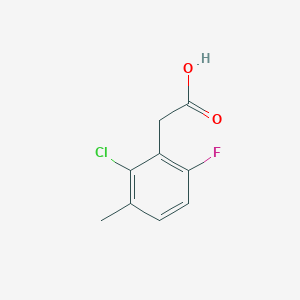 2-Chloro-6-fluoro-3-methylphenylacetic acid