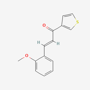 3-(2-methoxyphenyl)-1-(3-thienyl)-2-propen-1-one