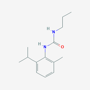 molecular formula C14H22N2O B5323092 N-(2-isopropyl-6-methylphenyl)-N'-propylurea 