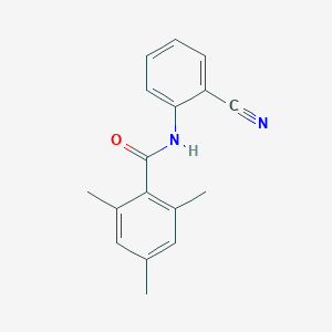 N-(2-cyanophenyl)-2,4,6-trimethylbenzamide