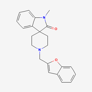 1'-(1-benzofuran-2-ylmethyl)-1-methylspiro[indole-3,4'-piperidin]-2(1H)-one