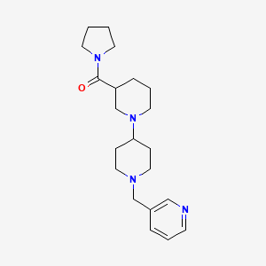 1'-(pyridin-3-ylmethyl)-3-(pyrrolidin-1-ylcarbonyl)-1,4'-bipiperidine