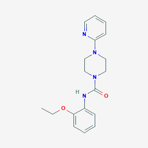 N-(2-ethoxyphenyl)-4-(2-pyridinyl)-1-piperazinecarboxamide