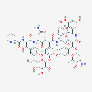molecular formula C67H77Cl2N9O24 B053244 Chloroorienticin E CAS No. 118373-84-5