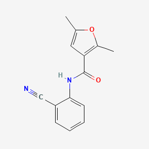 N-(2-cyanophenyl)-2,5-dimethylfuran-3-carboxamide