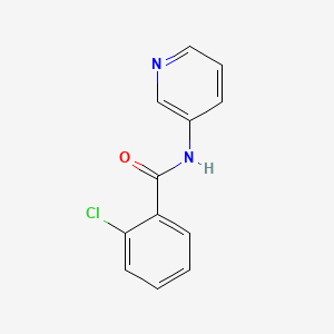 molecular formula C12H9ClN2O B5325037 2-chloro-N-3-pyridinylbenzamide 