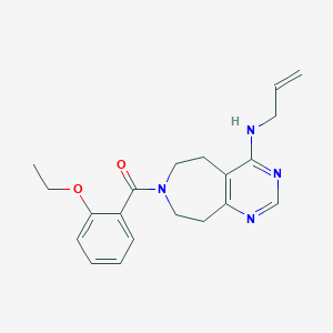 N-allyl-7-(2-ethoxybenzoyl)-6,7,8,9-tetrahydro-5H-pyrimido[4,5-d]azepin-4-amine