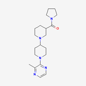 molecular formula C20H31N5O B5325347 1'-(3-methylpyrazin-2-yl)-3-(pyrrolidin-1-ylcarbonyl)-1,4'-bipiperidine 