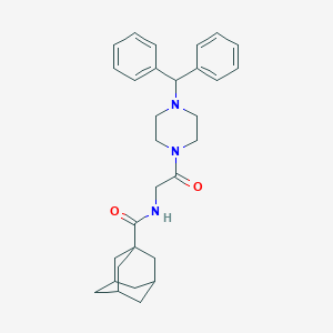 molecular formula C30H37N3O2 B532542 LASV inhibitor 3.3 