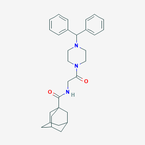 molecular formula C30H37N3O2 B532542 LASV 抑制剂 3.3 