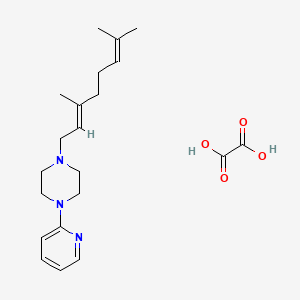 1-(3,7-dimethyl-2,6-octadien-1-yl)-4-(2-pyridinyl)piperazine oxalate