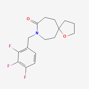 8-(2,3,4-trifluorobenzyl)-1-oxa-8-azaspiro[4.6]undecan-9-one