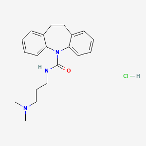 N-[3-(dimethylamino)propyl]-5H-dibenzo[b,f]azepine-5-carboxamide hydrochloride