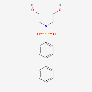 N,N-bis(2-hydroxyethyl)-4-biphenylsulfonamide