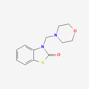 3-(4-morpholinylmethyl)-1,3-benzothiazol-2(3H)-one