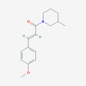 1-[3-(4-methoxyphenyl)acryloyl]-3-methylpiperidine