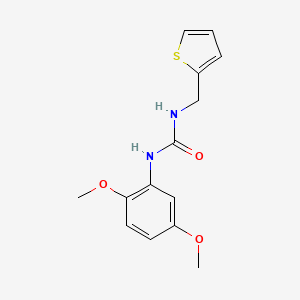 molecular formula C14H16N2O3S B5327072 N-(2,5-dimethoxyphenyl)-N'-(2-thienylmethyl)urea 