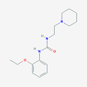 N-(2-ethoxyphenyl)-N'-[2-(1-piperidinyl)ethyl]urea