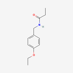 N-(4-ethoxybenzyl)propanamide