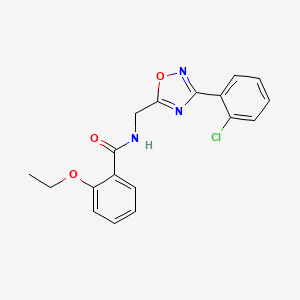 N-{[3-(2-chlorophenyl)-1,2,4-oxadiazol-5-yl]methyl}-2-ethoxybenzamide