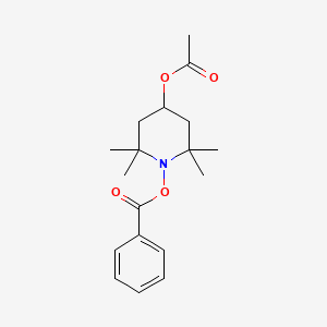 1-(benzoyloxy)-2,2,6,6-tetramethylpiperidin-4-yl acetate