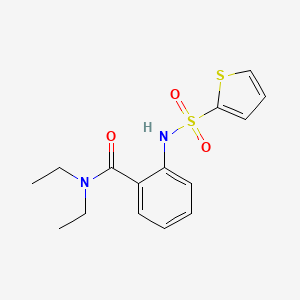 N,N-diethyl-2-[(2-thienylsulfonyl)amino]benzamide