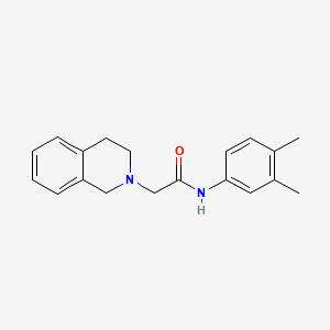 2-(3,4-dihydro-2(1H)-isoquinolinyl)-N-(3,4-dimethylphenyl)acetamide