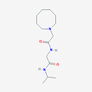 N~2~-(azocan-1-ylacetyl)-N~1~-isopropylglycinamide