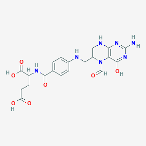 molecular formula C20H23N7O7 B532864 亚叶酸 CAS No. 58-05-9