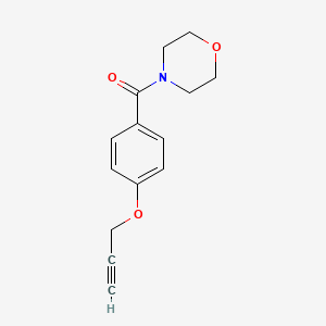 4-[4-(2-propyn-1-yloxy)benzoyl]morpholine