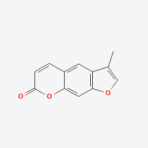 3-methyl-7H-furo[3,2-g]chromen-7-one