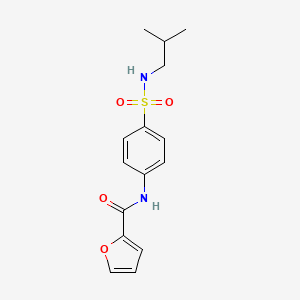 N-{4-[(isobutylamino)sulfonyl]phenyl}-2-furamide