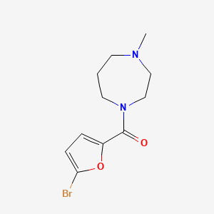 1-(5-bromo-2-furoyl)-4-methyl-1,4-diazepane