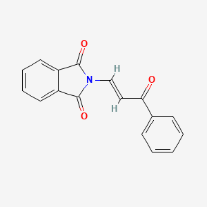 molecular formula C17H11NO3 B5329220 2-(3-oxo-3-phenyl-1-propen-1-yl)-1H-isoindole-1,3(2H)-dione 