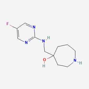 4-{[(5-fluoro-2-pyrimidinyl)amino]methyl}-4-azepanol hydrochloride