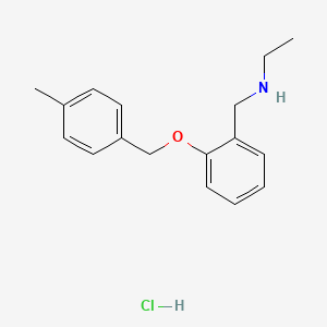 N-{2-[(4-methylbenzyl)oxy]benzyl}ethanamine hydrochloride