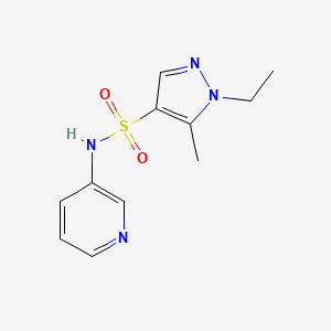 1-ethyl-5-methyl-N-3-pyridinyl-1H-pyrazole-4-sulfonamide